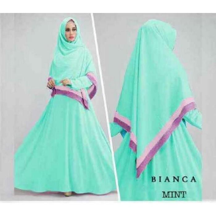 Tanah Abang Fashion terbaru termurah dan terlaris Gamis Muslim bianca Aer