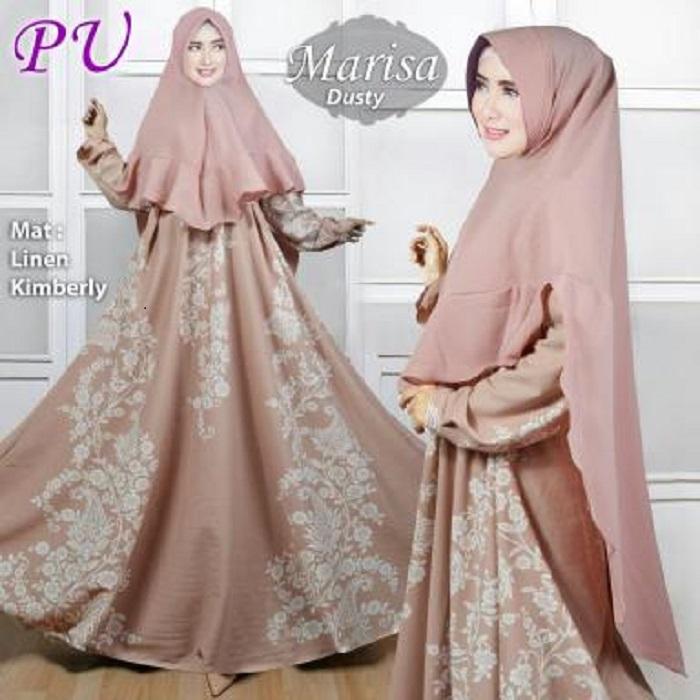 TOKO KIRANA SURABAYA BAJU GAMIS MARISA SYARI ORI PU