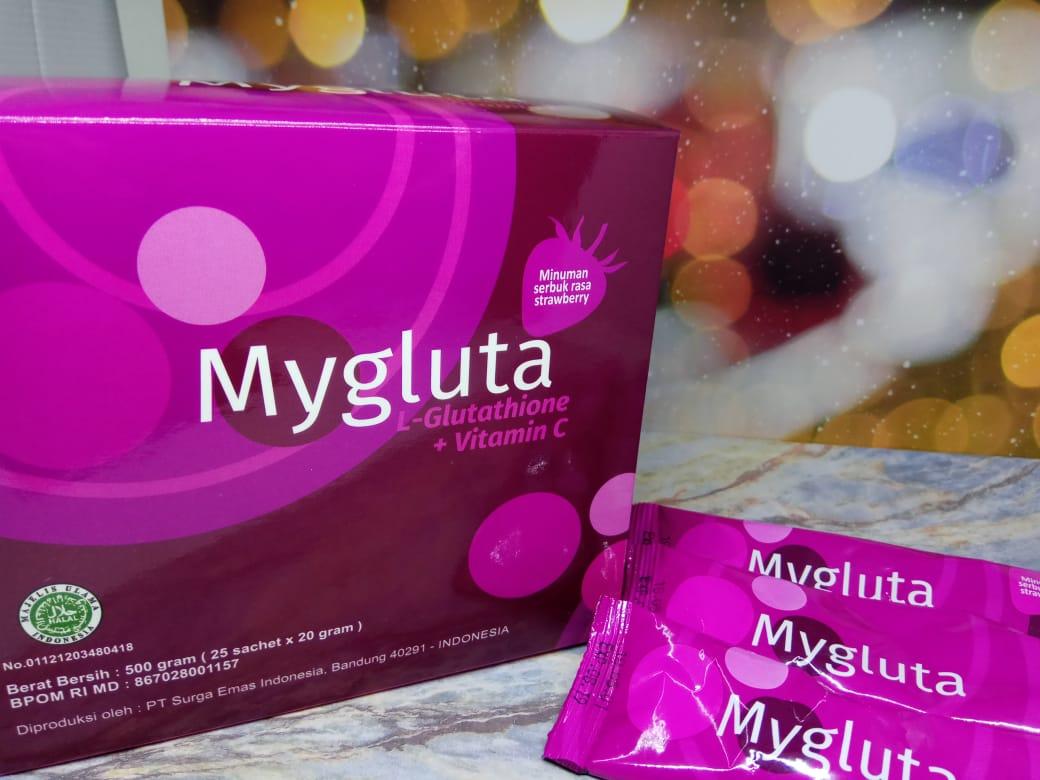 NEW EDITINONS MY GLUTA (25 saset) RASA STORBEI SUSU PEMUTIH KULIT