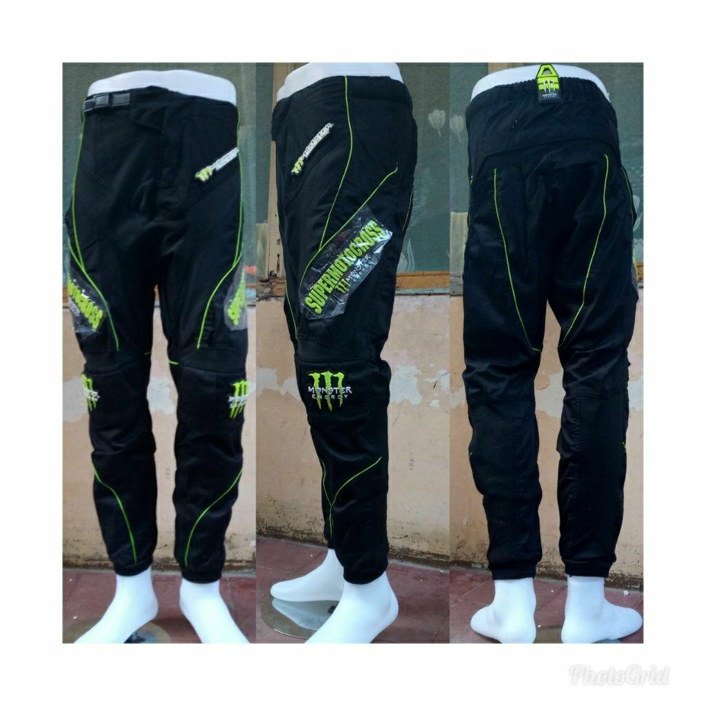 MEJ celana Trail Cross Panjang (Hitam)