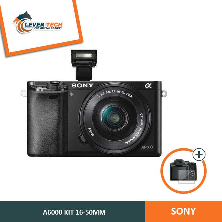 Sony Kamera Alpha A6000 Kit 16-50Mm (Free Screenguard Terpasang)