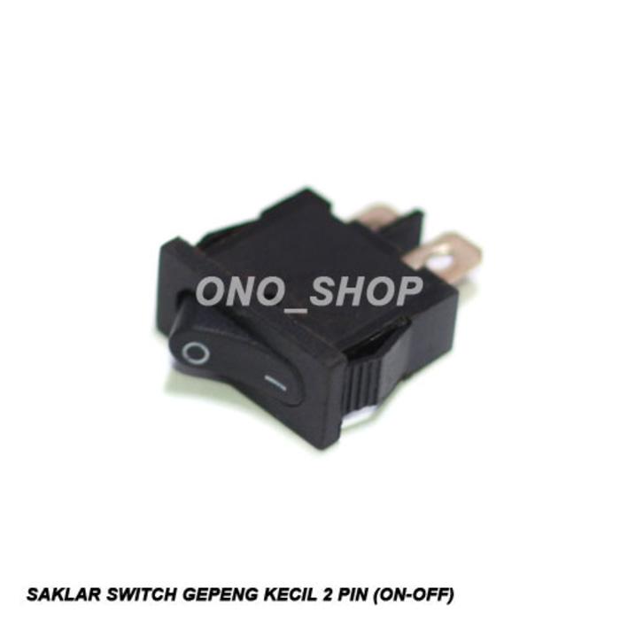 Saklar Switch Gepeng Kecil 2 Pin (ON-OFF)