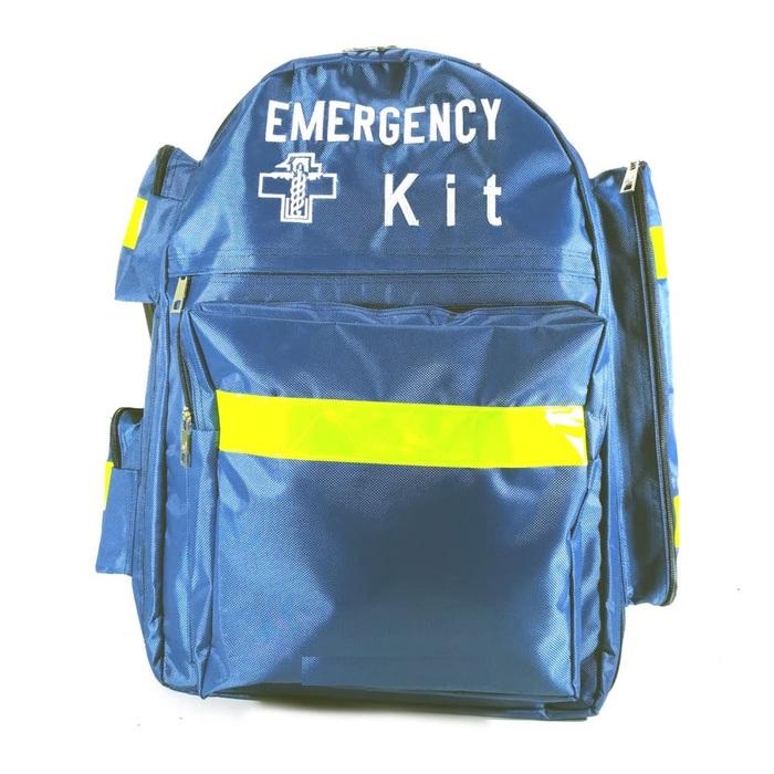 Emergency Kit Bag Merah Tas Perlengkapan Medis Tas P3K SAR First Aid - BIRU