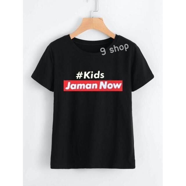 9 Shop Kaos Cewek Tumblr Tee ZAMAN NOW /Kaos Wanita /T-shirt Wanita /Kaos Lengan Pendek /Kaos Wanita Murah/Kaos Tulisan/Atasan Wanita/Kaos Santai/Baju Wanita Murah/Baju Santai/Baju Remaja//Kaos Remaja/Kaos Tumbler
