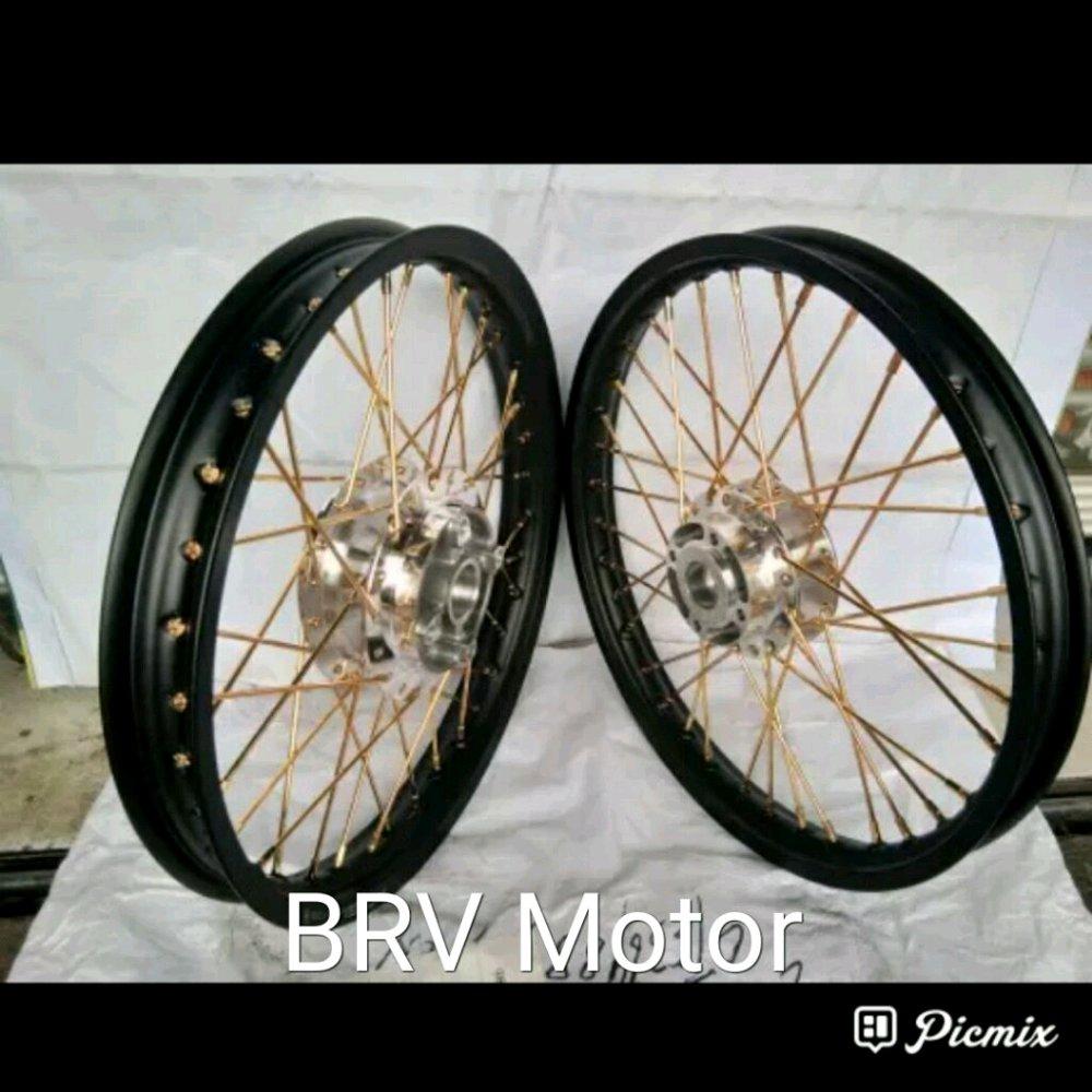 Velg Sepaket Komplit Siap Pkai Bonus Rakit. Supra X 125 Khar
