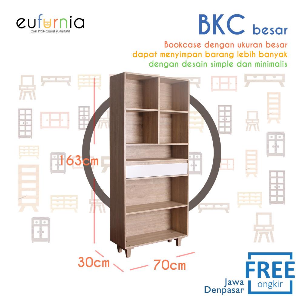 Eufurnia Olympic Curla Series Bookcase - Rak Buku Besar