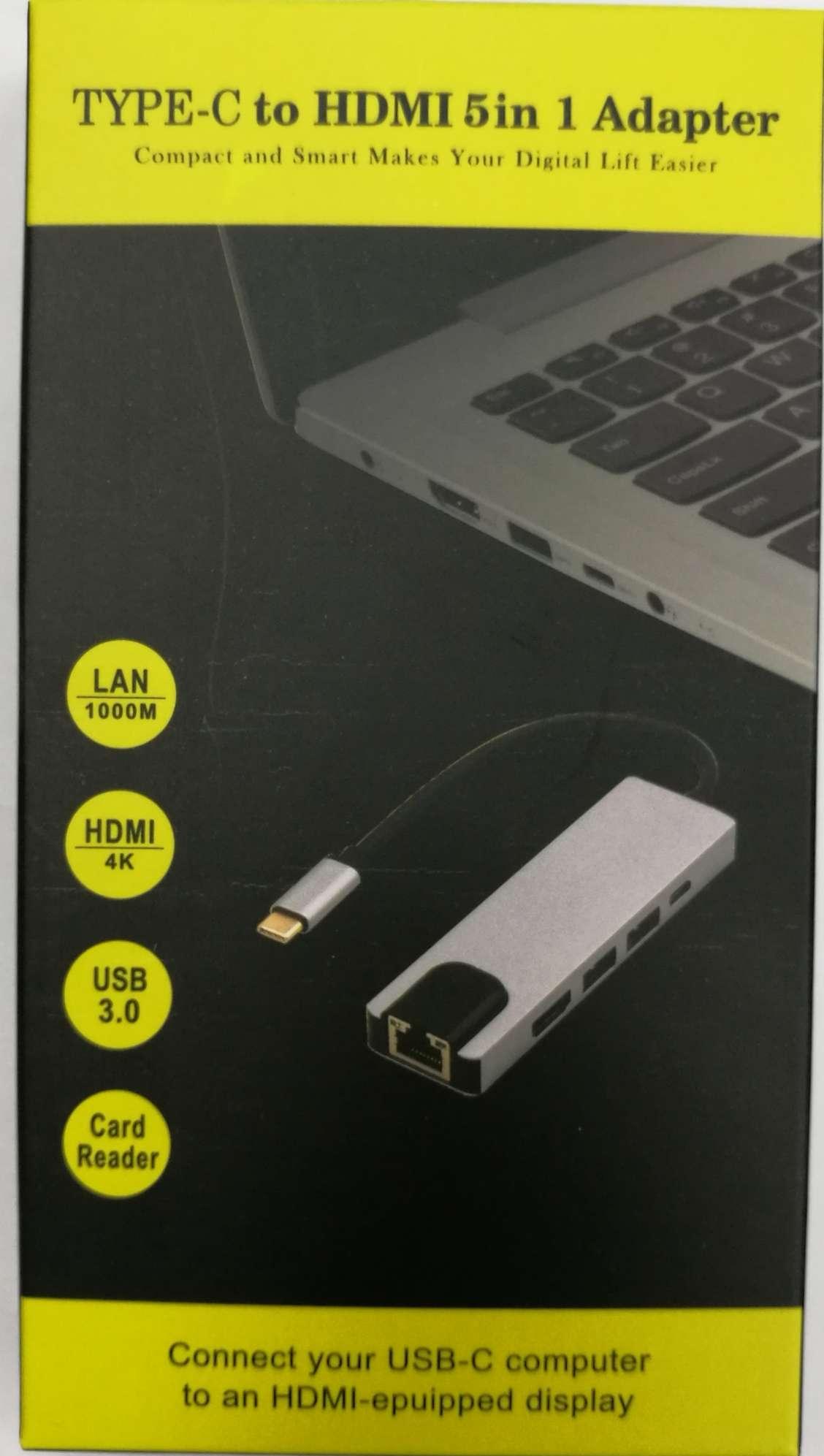 Ziacom Converter Type-C 5 in 1