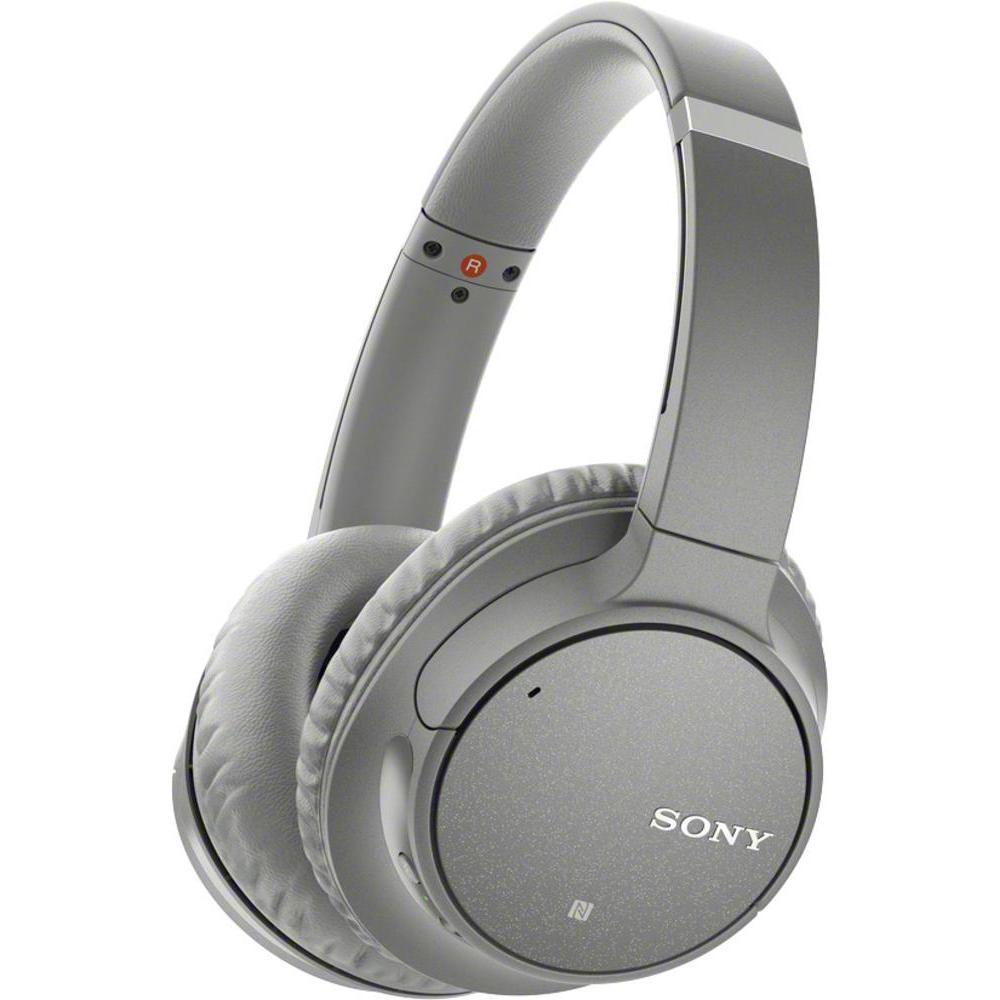 Sony Original WH-CH700N / WH CH700N / WHCH700N Gray Wireless Bluetooth Noise-Canceling Over-Ear Headphones with Mic / Remote - headset warna Abu-Abu garansi resmi 1tahun Sony Indonesia