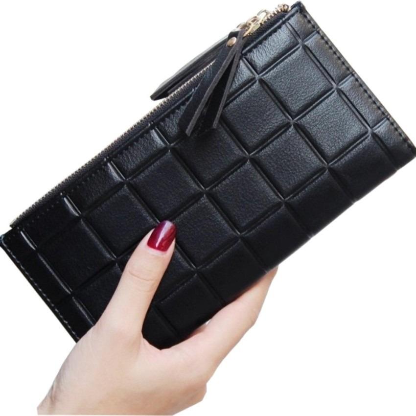 SP 732 Dompet Wanita / Cewek HP Lipat Kartu Panjang Lucu Kecil Kulit Import Korea Fashion Best Seller Murah - Lady Wallet