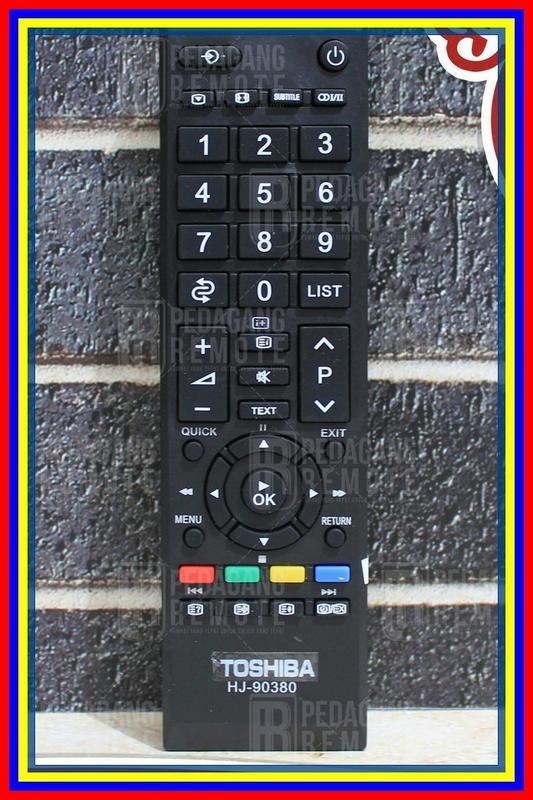 Remot Remote Tv Lcd Led Toshiba Regza Ct90380 Ct90336 Kw Super