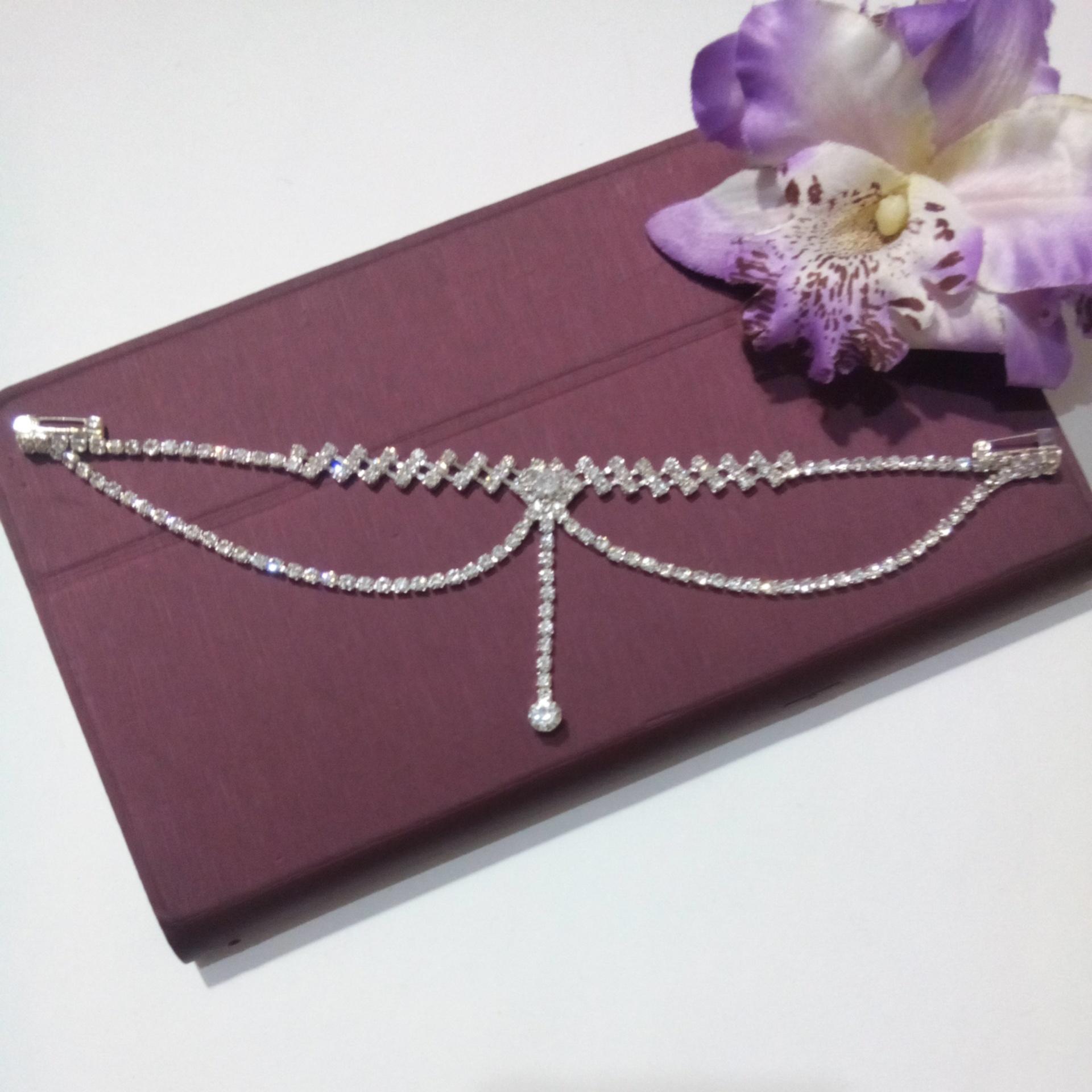 HEADPIECE HIJAB AKSESORIS BROSS HIASAN DAHI ALA INDIA
