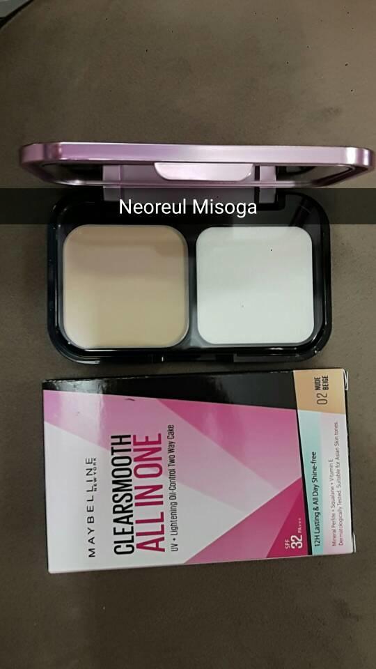 Termurah MAYBELLINE CLEARSMOOTH ALL IN ONE TWO WAY CAKE ( TWC )
