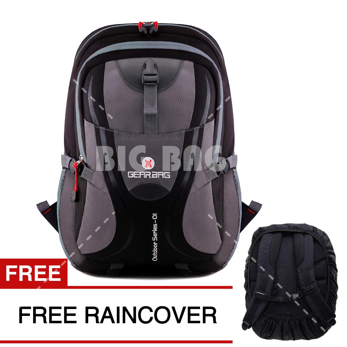 Tas Ransel Pria Gear Bag - Spider X88 Tas Laptop Backpack - Black Grey + FREE Raincover Promo Diskon Murah Tas Laptop Kerja Kantor Kuliah Anti Air Fashion Pria Outdoor Eiger Rei Consina North Face Deuter Termurah Terlaris Best Seller