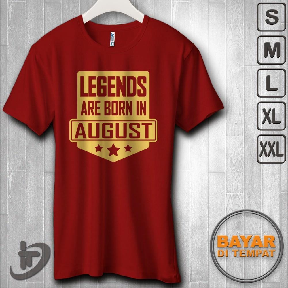 LELAKI TERBAIK LAHIR BULAN AGUSTUS Kaos Distro Pria Premium DUALTIME ID 32