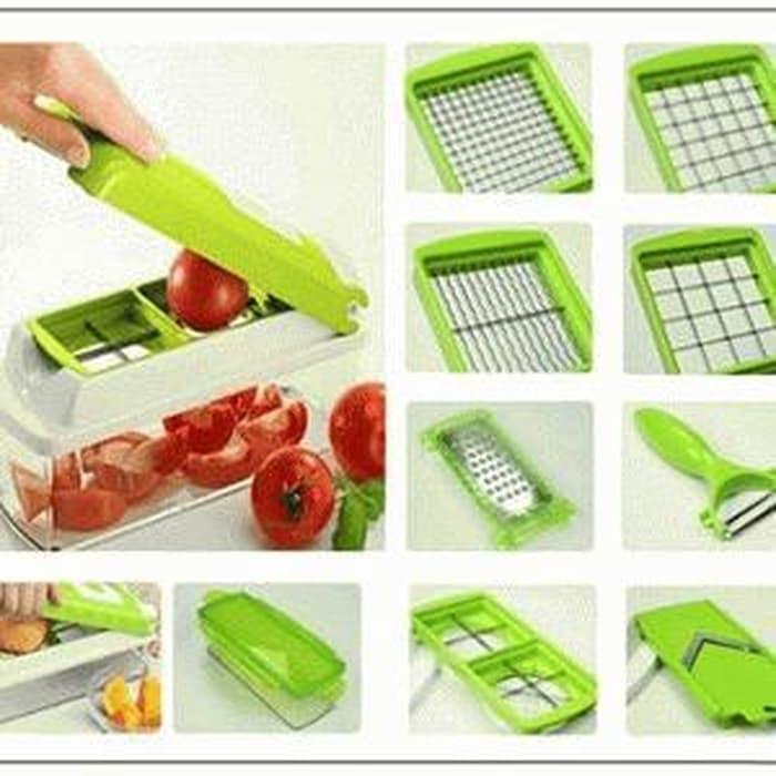 HARGA DISKON!!! Pemotong Serbaguna / Genius Nicer Dicer Plus/ Parutan Super Lengkap - Nt3s6e