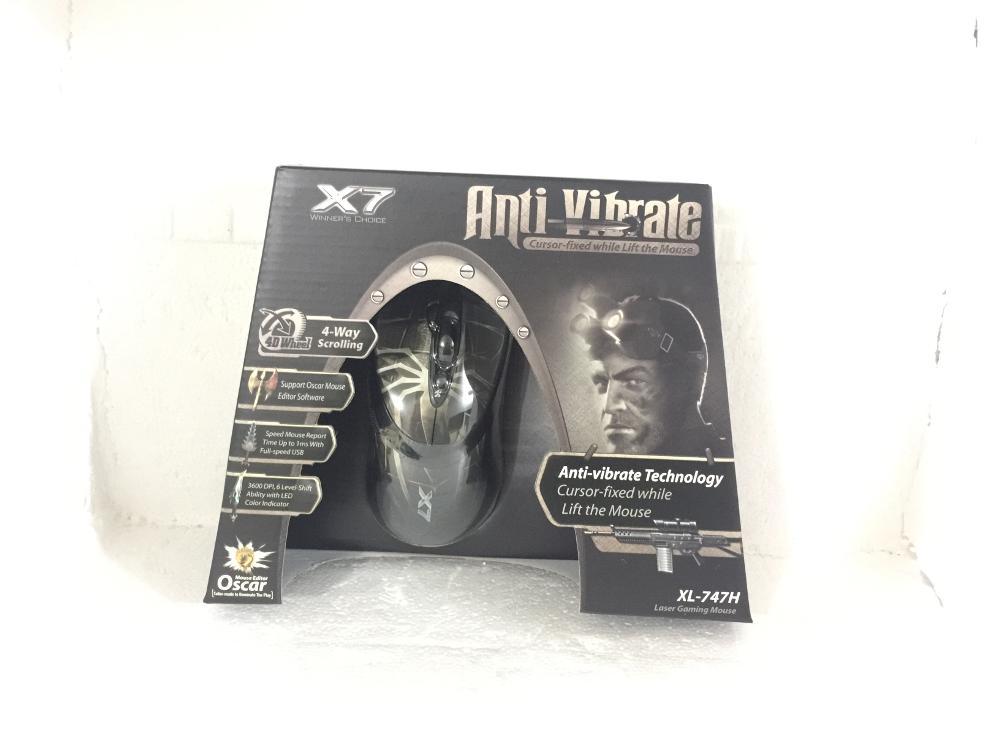A4tech X7 XL747H Macro Gaming Mouse - MOTIF Spider