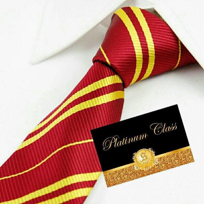 Fit Casual Pria Kerja Kantor Kuliah Sekolah Pesta Tie Kemeja Simple Polos Acara .