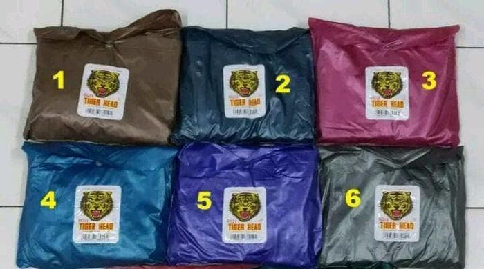 Promo Jas Hujan Ponco Lengan Celana Merk Tiger Head (68214) original