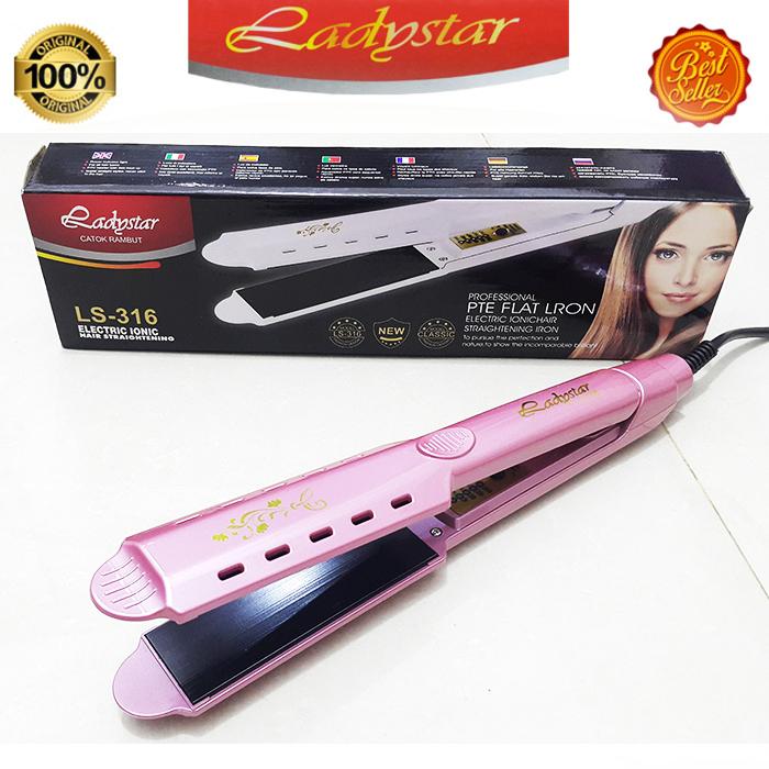 LADYSTAR Catokan Rambut Lurus LADYSTAR LS 316-PINK