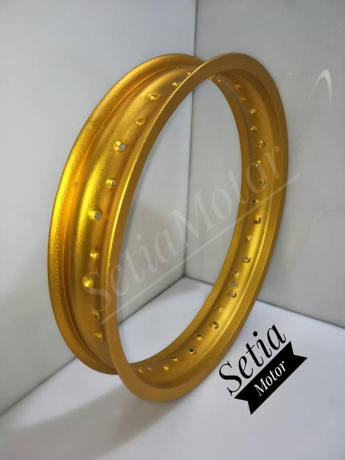 VELG CHAMP GOLD TAPAK LEBAR 250 RING 17 RIM / VARIASI MOTOR / AKSESORIRS MOTOR / PERLENGKAPAN MOTOR / SPAREPART & AKSESORIS / VAR-MO-092