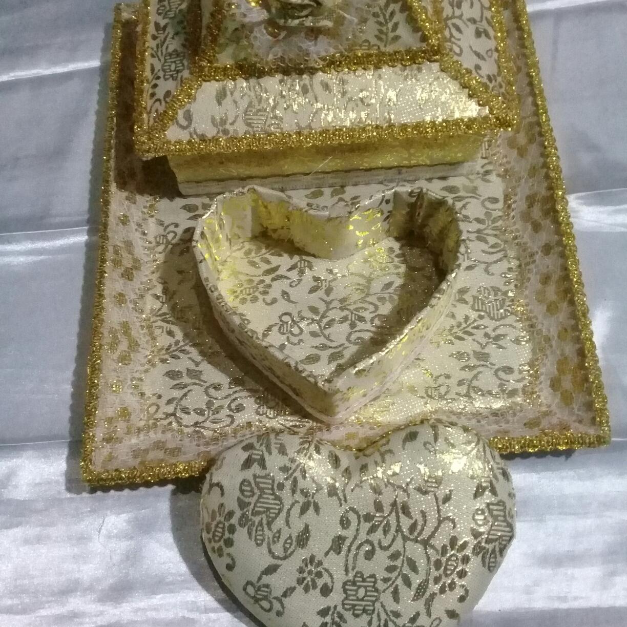 Tempat seserahan 1 set keranjang hantaran murah tempat mahar pernikahan terbaru tempat uang mahar dan perhiasan