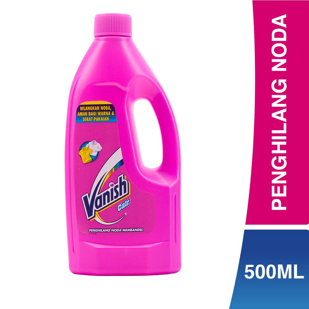 Vanish Cair (Pink) - Botol 500mL - Penghilang Noda pada Pakaian