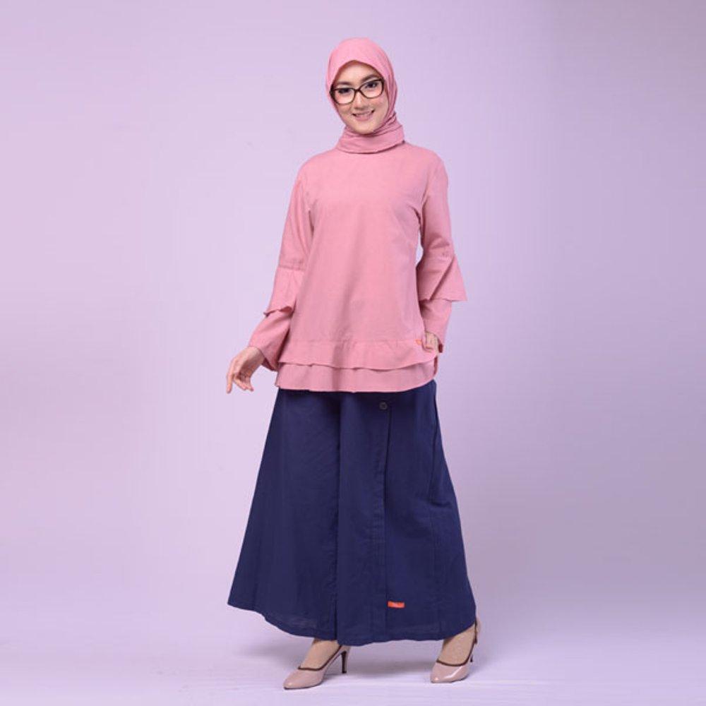 Busana Muslim & Baju Muslim Nibras NKS 09 & Baju Gamis Murah & Baju Gamis Terbaru & Gamis Katun Jepang & Blus & Tunik & Koko