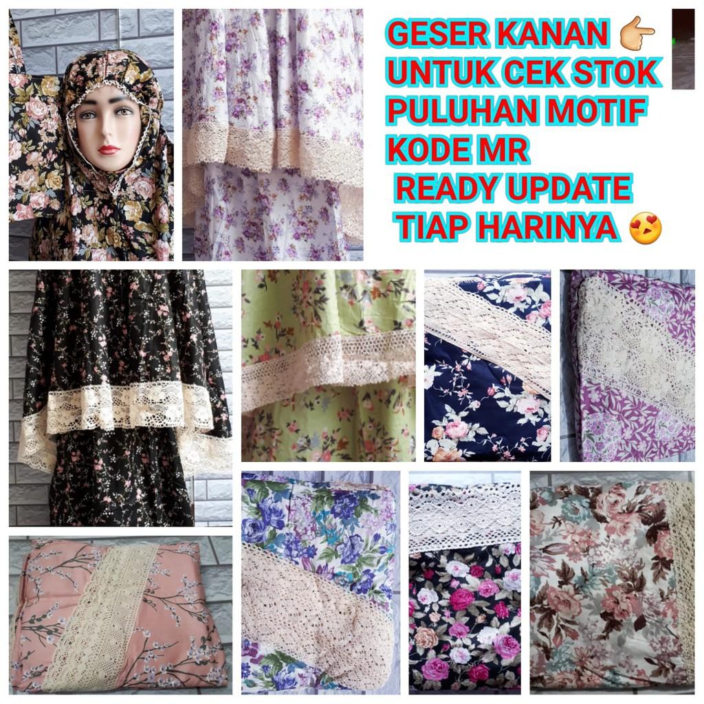 Mukena katun jepang original renda rajut mukena rajut oleh oleh haji umroh grosir mukena tanah abang (grosir beli 6)