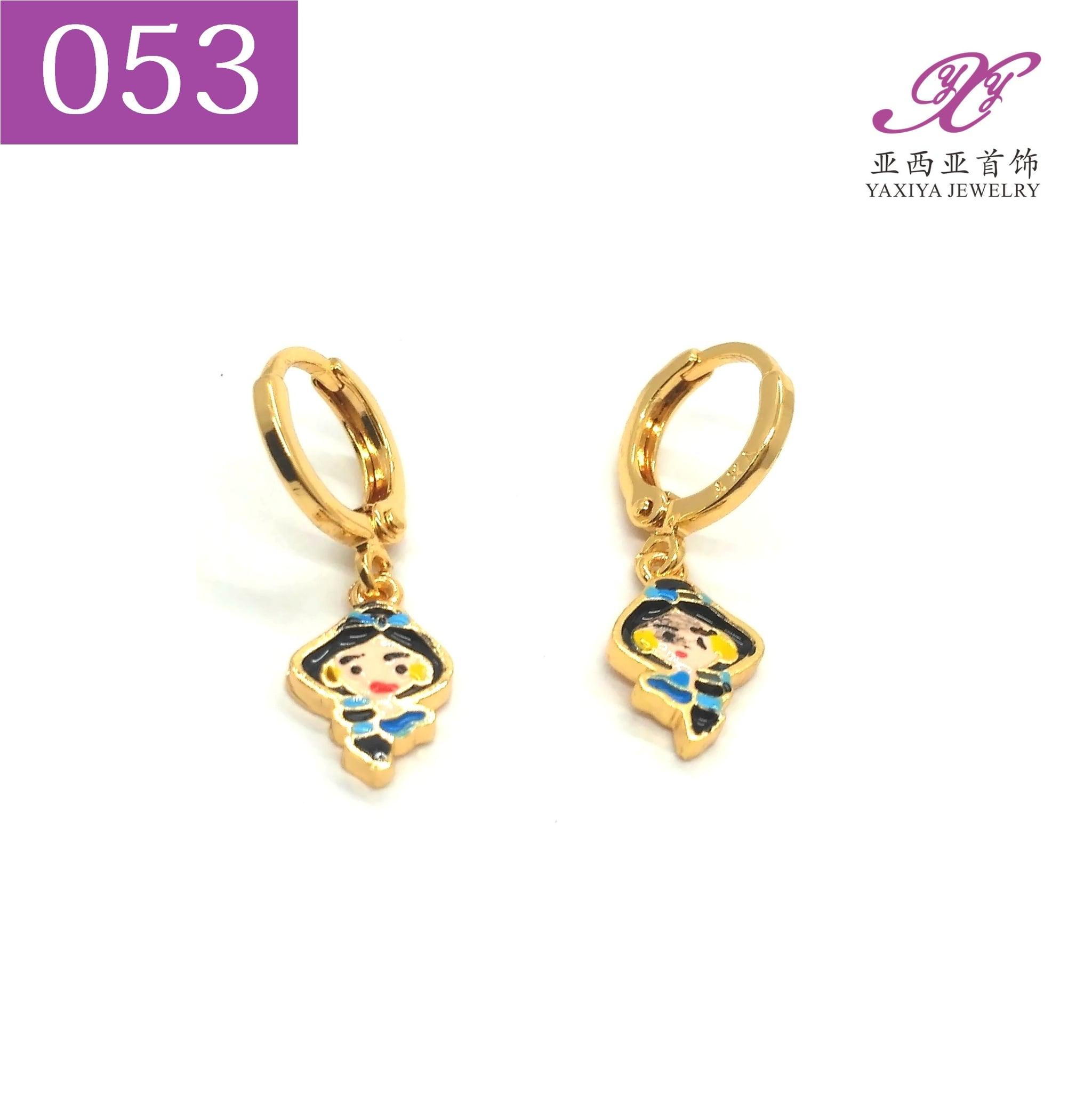 Anting Anak Lapis emas Perhiasan imitasi Gold 18k Yaxiya Jewelry 053