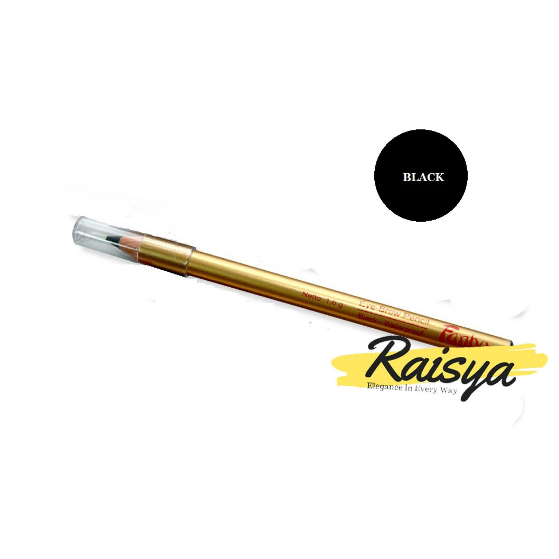 Fanbo Gold Eyebrow Pensil Alis - Hitam - Original