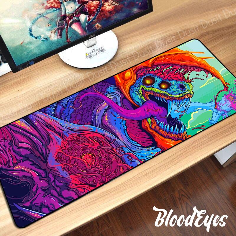 MonZter gaming mousepad King Size mouse pad kain murah grosir