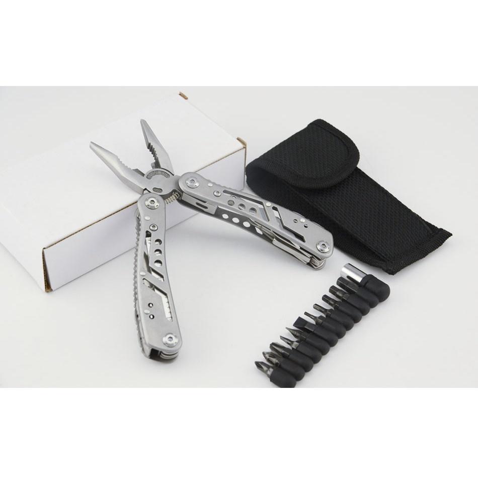 PROMO!! EDC Serba Guna Plier Survival Tool Stainless Steel Tank Obeng Pisau MURAH / DISKON