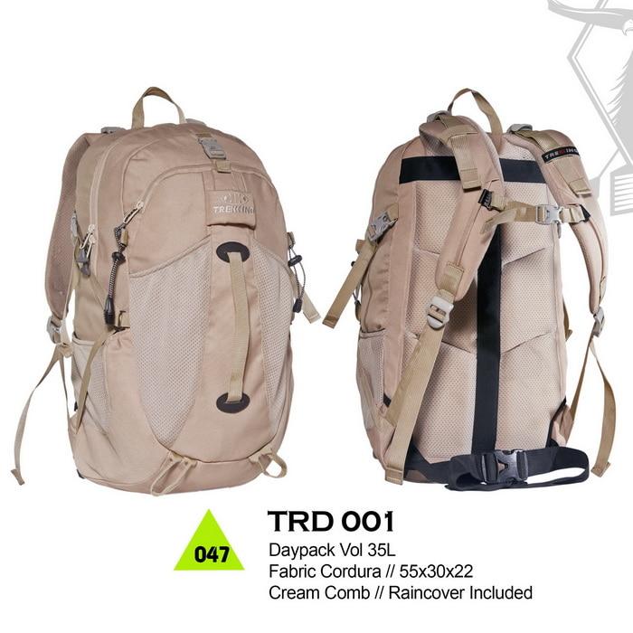 Promo Tas Daypack Ransel Carrier 35 Liter Utk Outdoor Mdel Dueter/ Rei Eiger Diskon
