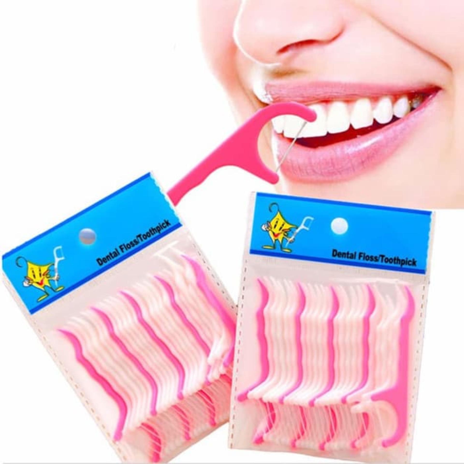 Benang Pembersih Gigi Pembersih Selah Gigi Dental Floss