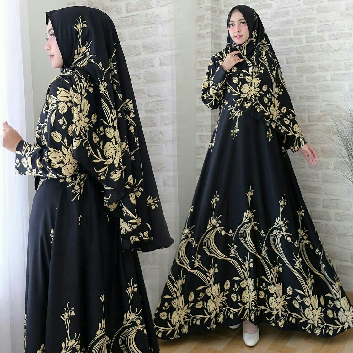 Baju gamis gamis syar,i.gamis muslim.pakaian muslim rds fashion dres muslimah