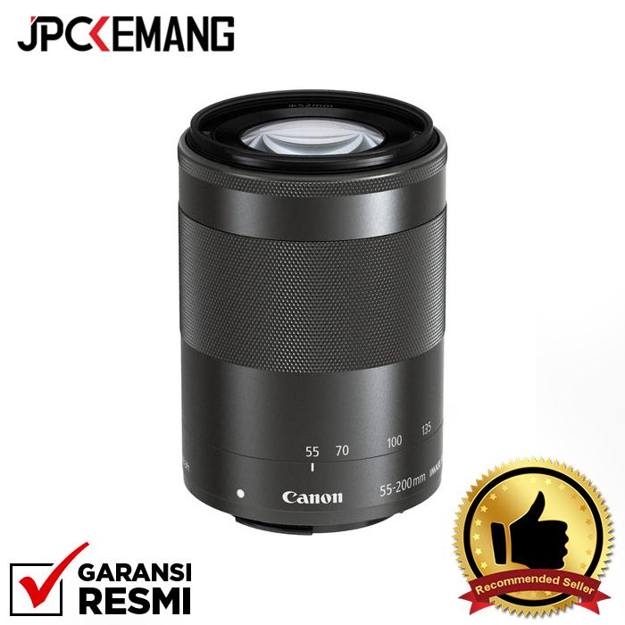 Canon EF-M 55-200mm f/4.5-6.3 IS STM jpckemang GARANSI RESMI
