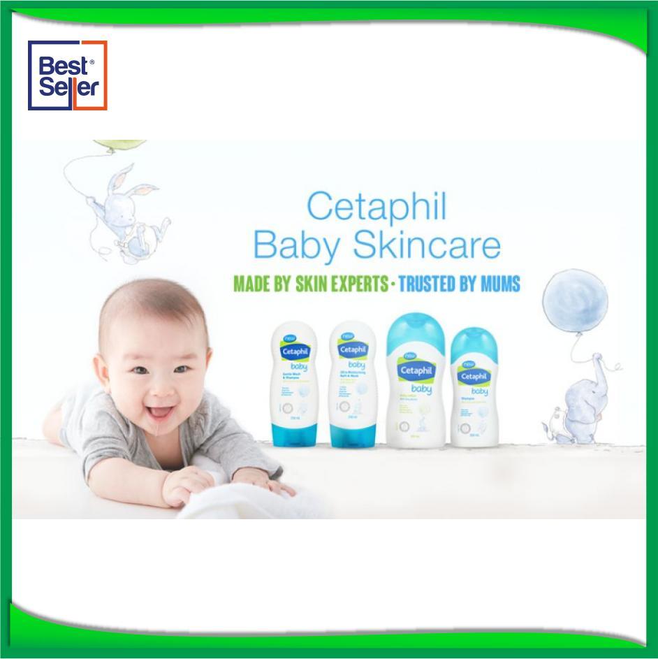 Cetaphil Baby Moisturing Bath &Wash 230ml - Produk Sabun Bayi Paling Laku - BJ47884