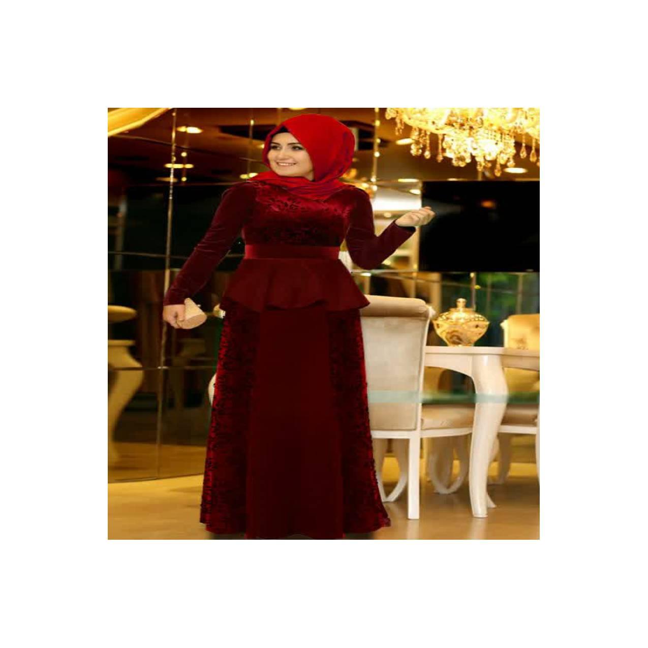 Gamis Muslim Import Korea Big Size XL-6XL M0074 Murah