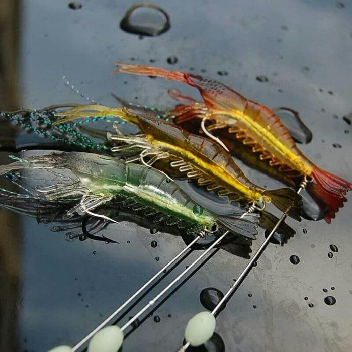 HARGA PROMO!!! FISHING SOFT LURE UMPAN PANCING UDANG BESAR MANCING IKAN DI LAUT DANAU - eMYhrN