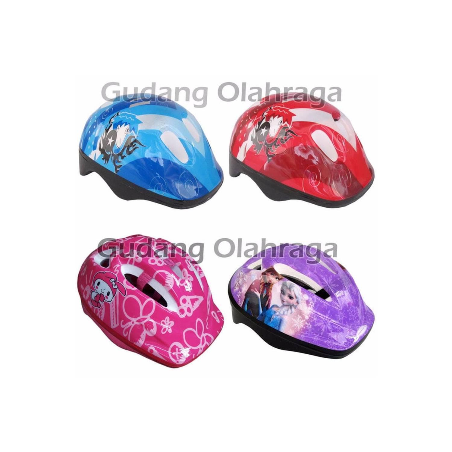 PROMO Helm Sepatu Roda Anak Karakter Helm Sepeda Anak HOT PRODUCT