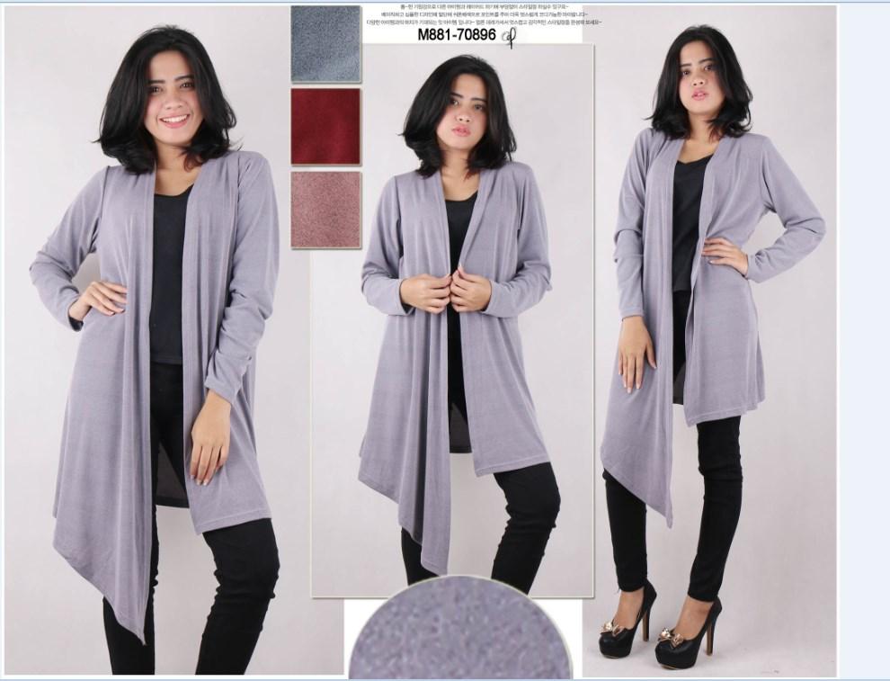 Oma Holley Fashion Haici Cardigan Lengan Panjang - 3Warna - Size L