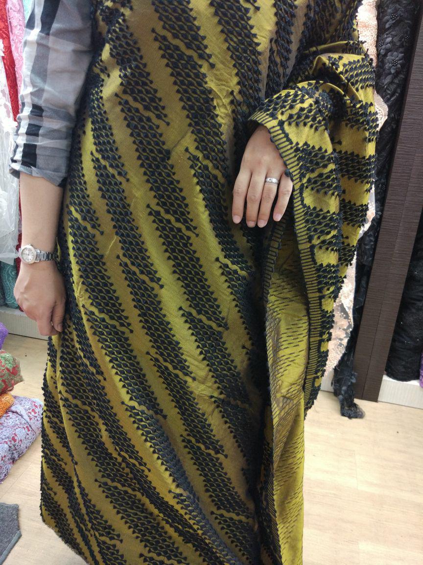 Bahan gamis/dress Kain Tenun Rajut