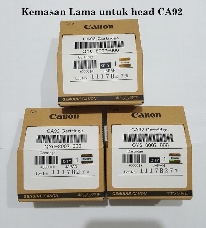 SALE - Print Head Cartridge Canon CA92 Color ASLI G1000 G2000 G3000 G4000 Original