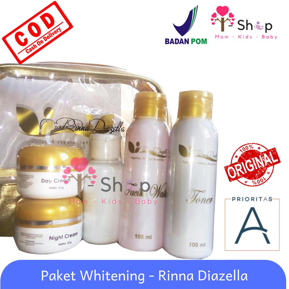 i-shop Paket Face Whitening Cream BPOM dan Sabun Perawatan Wajah Original Krim Pemutih Pencerah