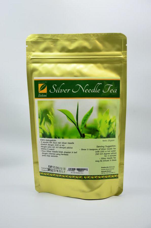 SILVER NEEDLE TEA SERAMBI BOTANI DARI PUCUK DAUN TEH - PROMO!! Teh