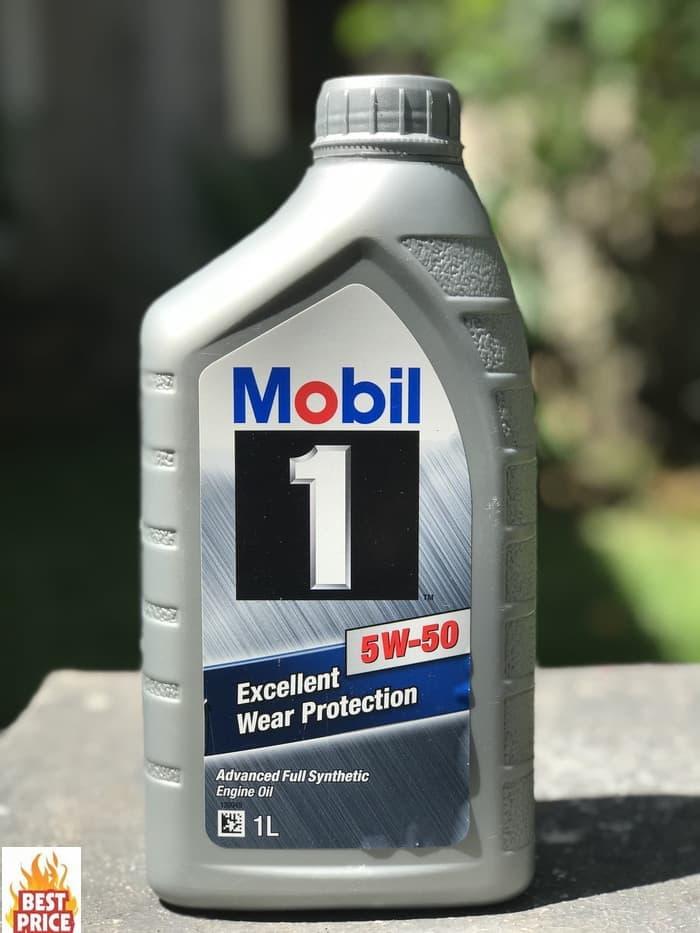 Oli Mobil 1 Silver Sae 5w-50 Galon 1 Liter