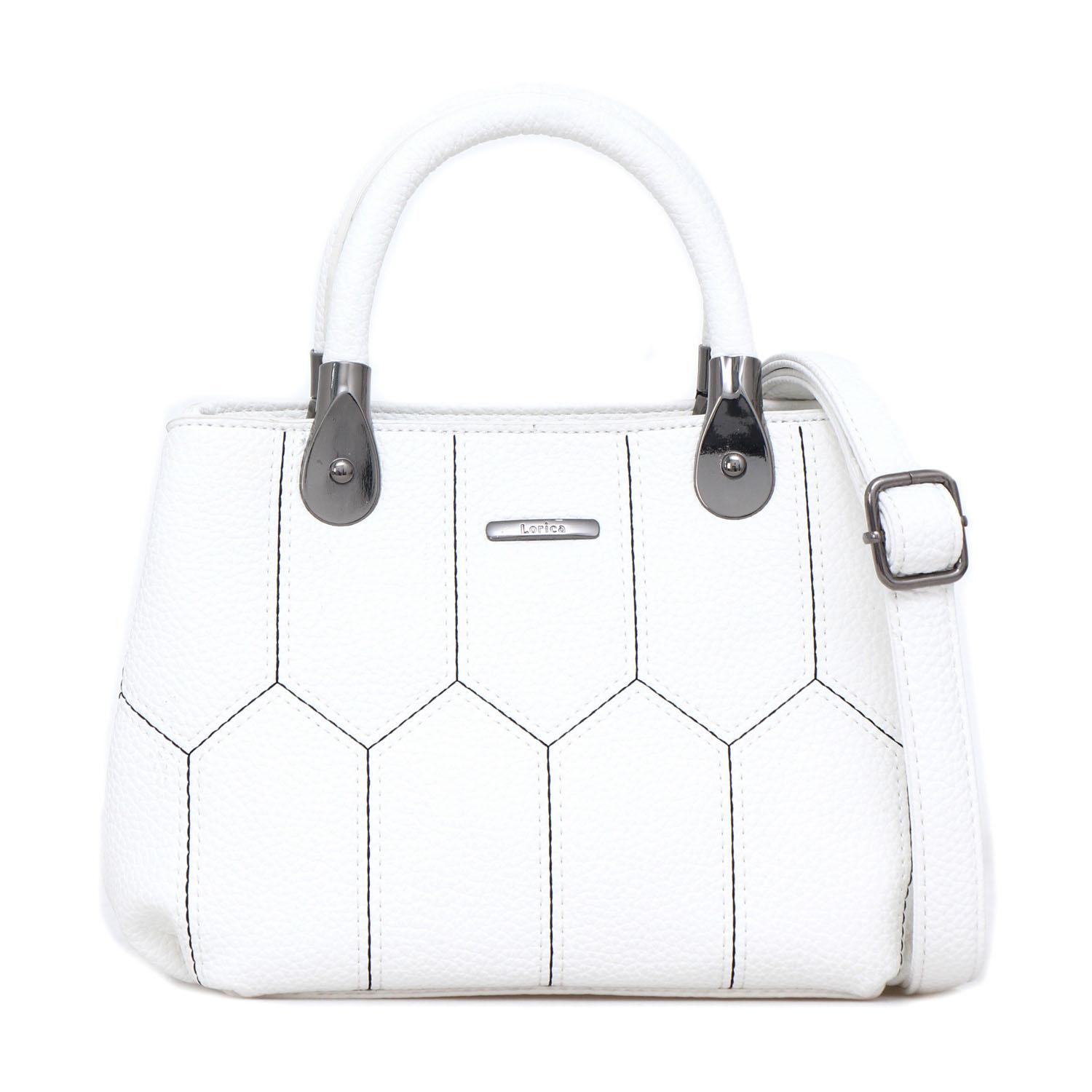 Tas Wanita Lorica by Elizabeth Audene Handbag White