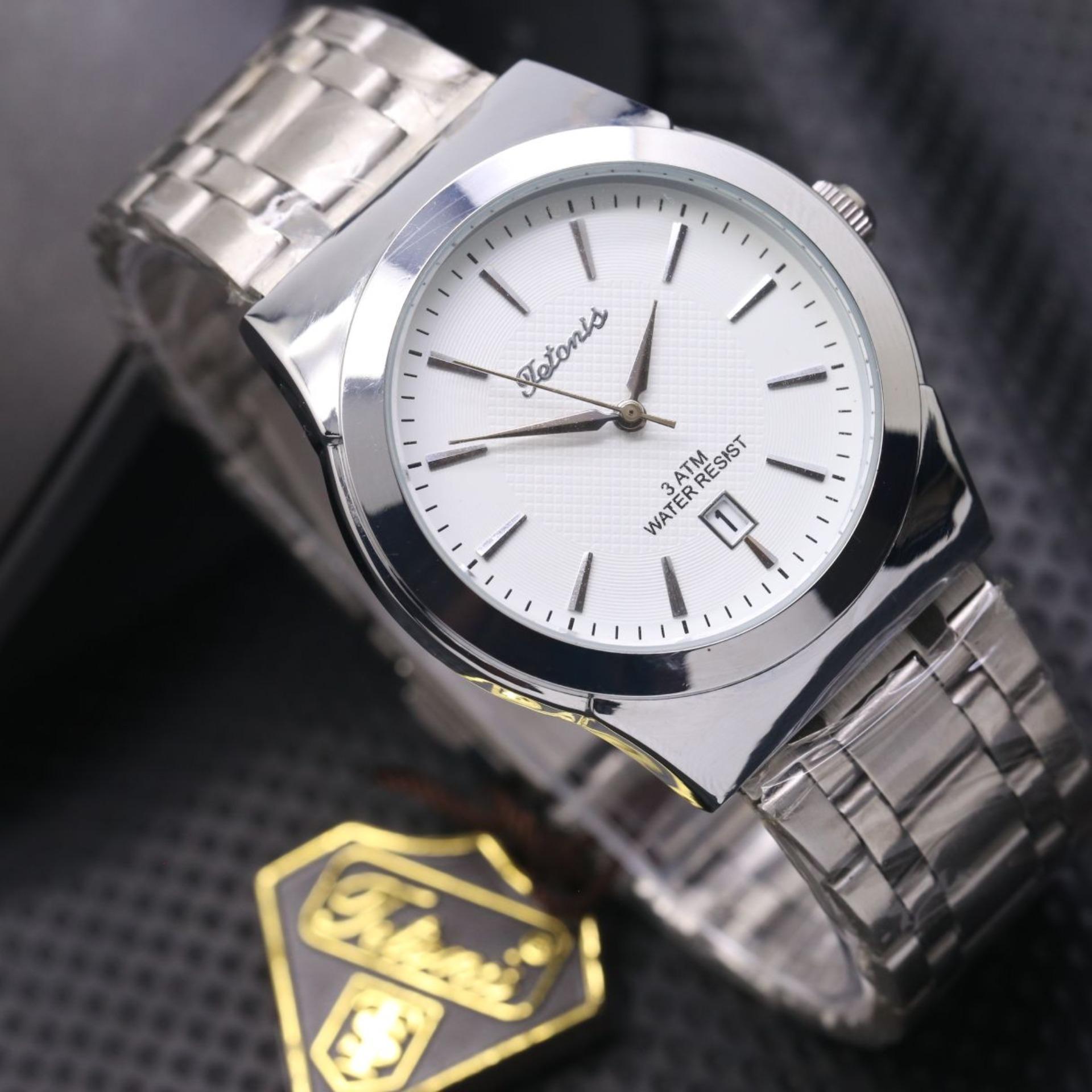Buy & Sell Cheapest TETONIS ORIGINAL WOMEN Best Quality Product Tetonis Jam Pria Model Stainless steal Analog Original Trendy Elegant