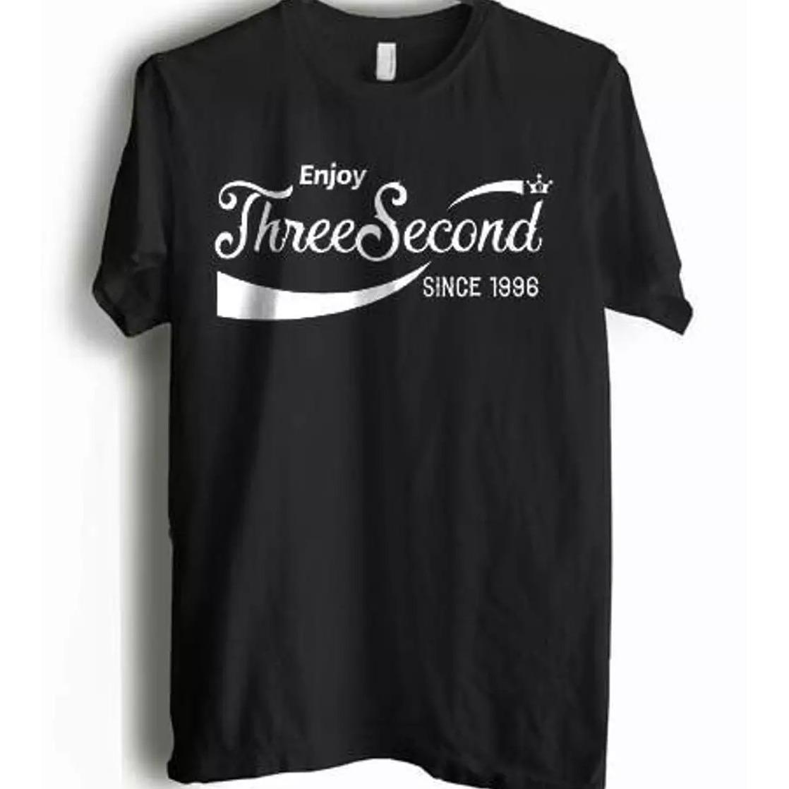 T-Shirt Kaos Pria 3Second