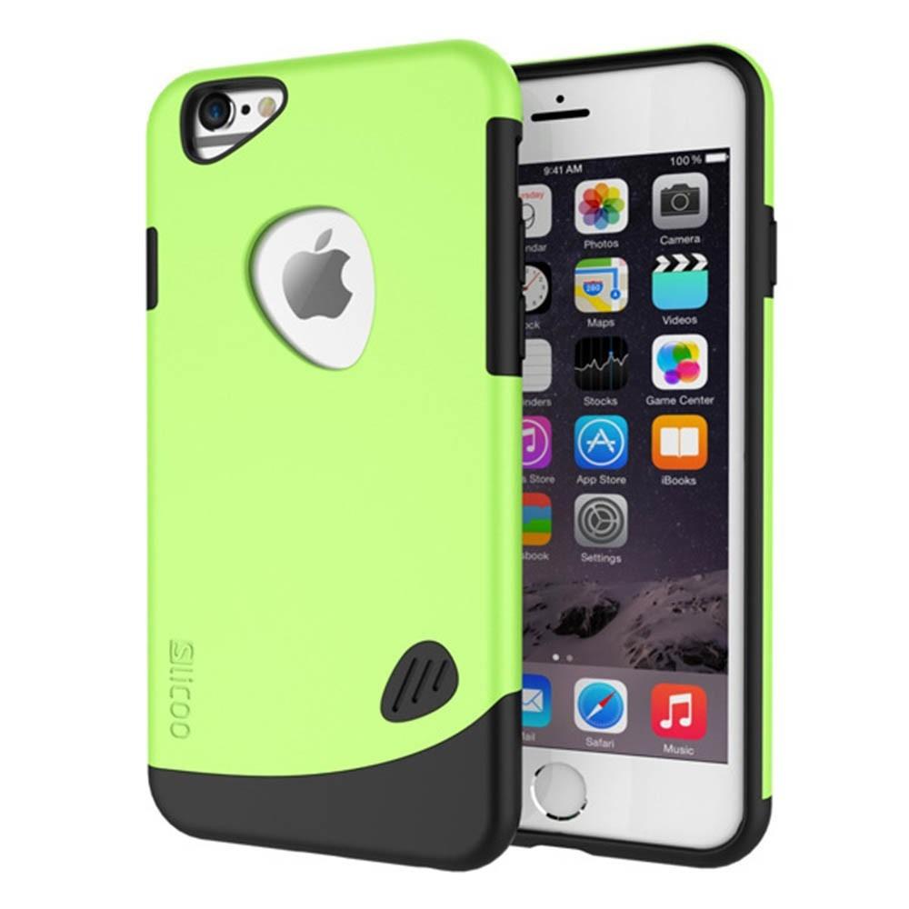 Slicoo iPhone 6 4,7 Inch Hardshell Backcase / Casing iPhone 6 4,7 Inch / Case iPhone 6S / 6G 4,7 Inch Hardcase iPhone 6 / 6G / 6S 4,7 Inch - Hijau